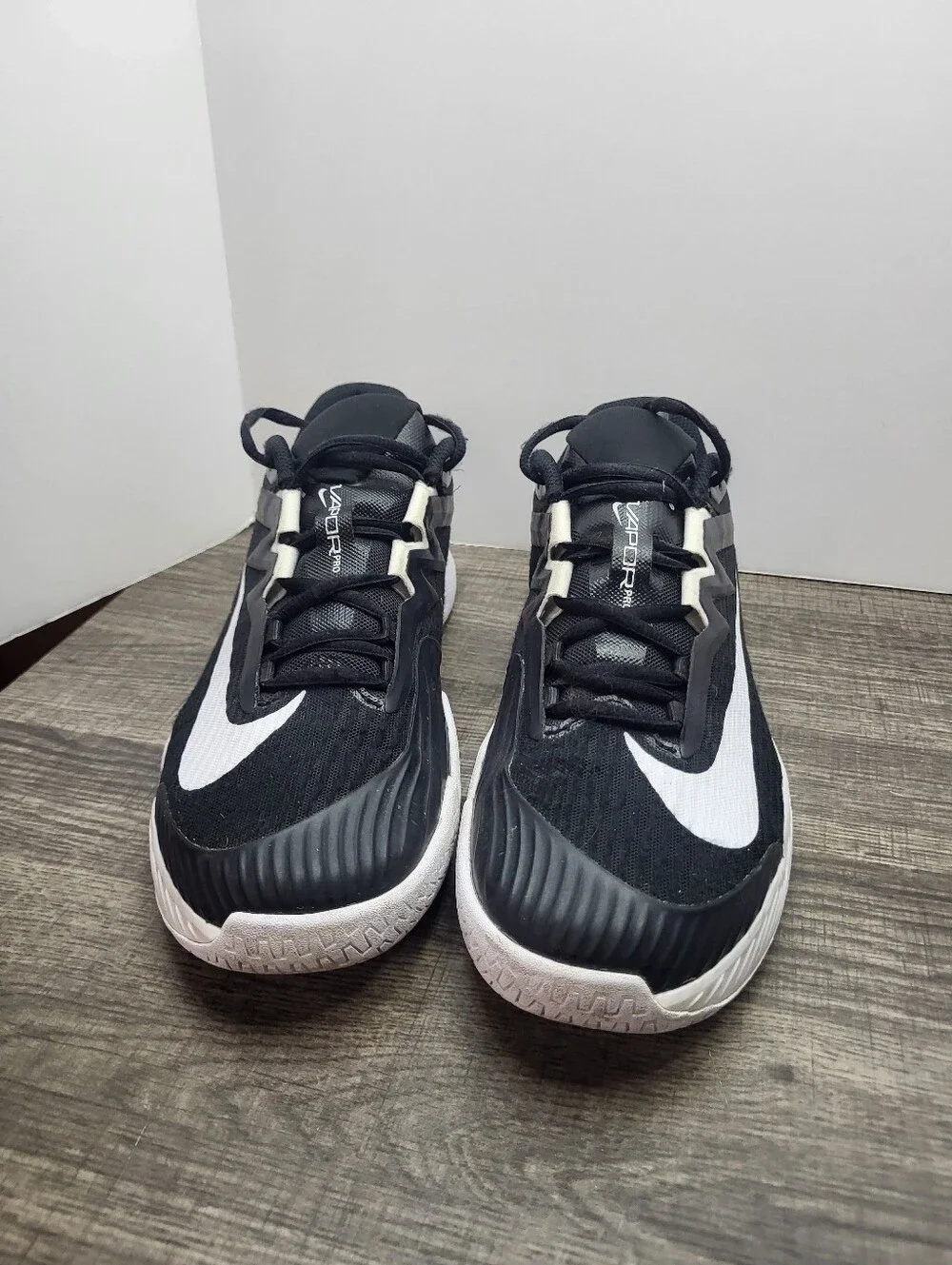 Nike Zoom Vapor Pro 3 Black White Tennis Pickleball Shoes Sneakers Mens Size 11